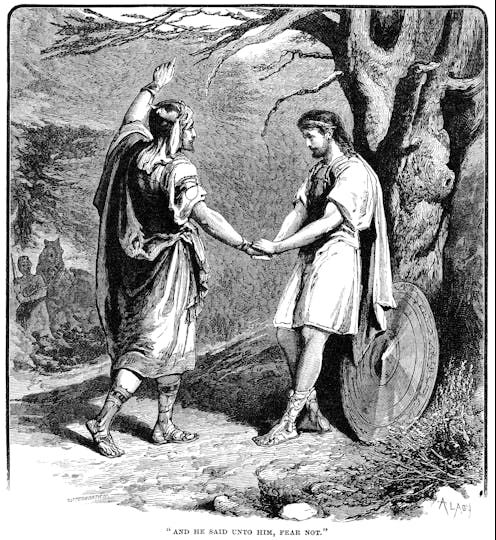 Friendship, a covenant, romance – no matter what you call it, David’s love for Jonathan is one of the Bible’s most beautiful