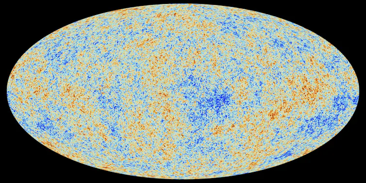 la répartition de matière cartographiée aux premiers instants de l’univers « transparent »