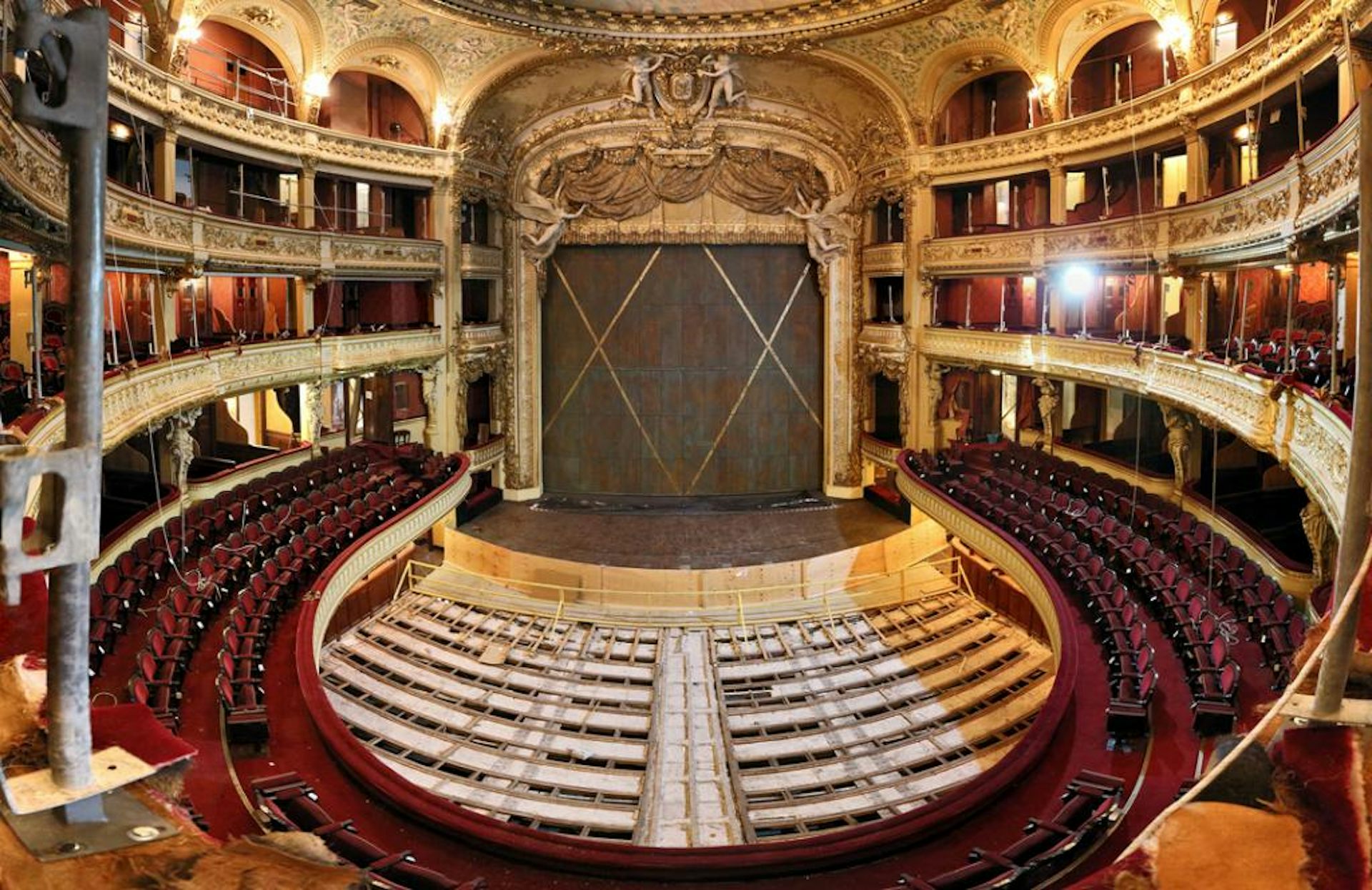 Travaux à l’Op2ra comique en 2017