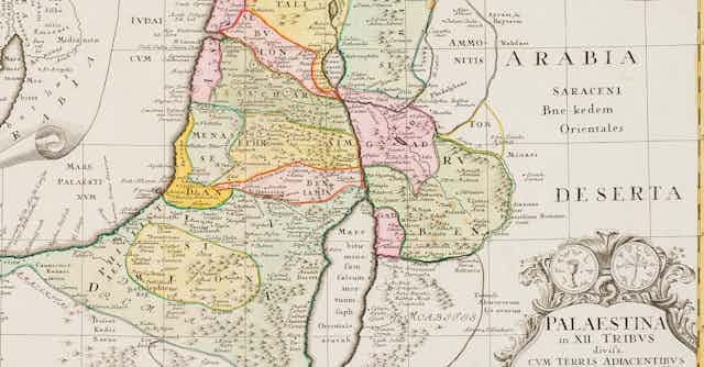 Middle East regional map showing conflict zones