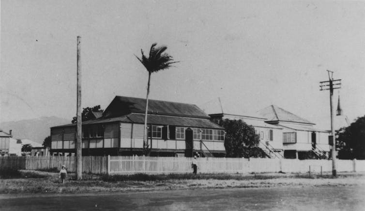 Black and white photograph