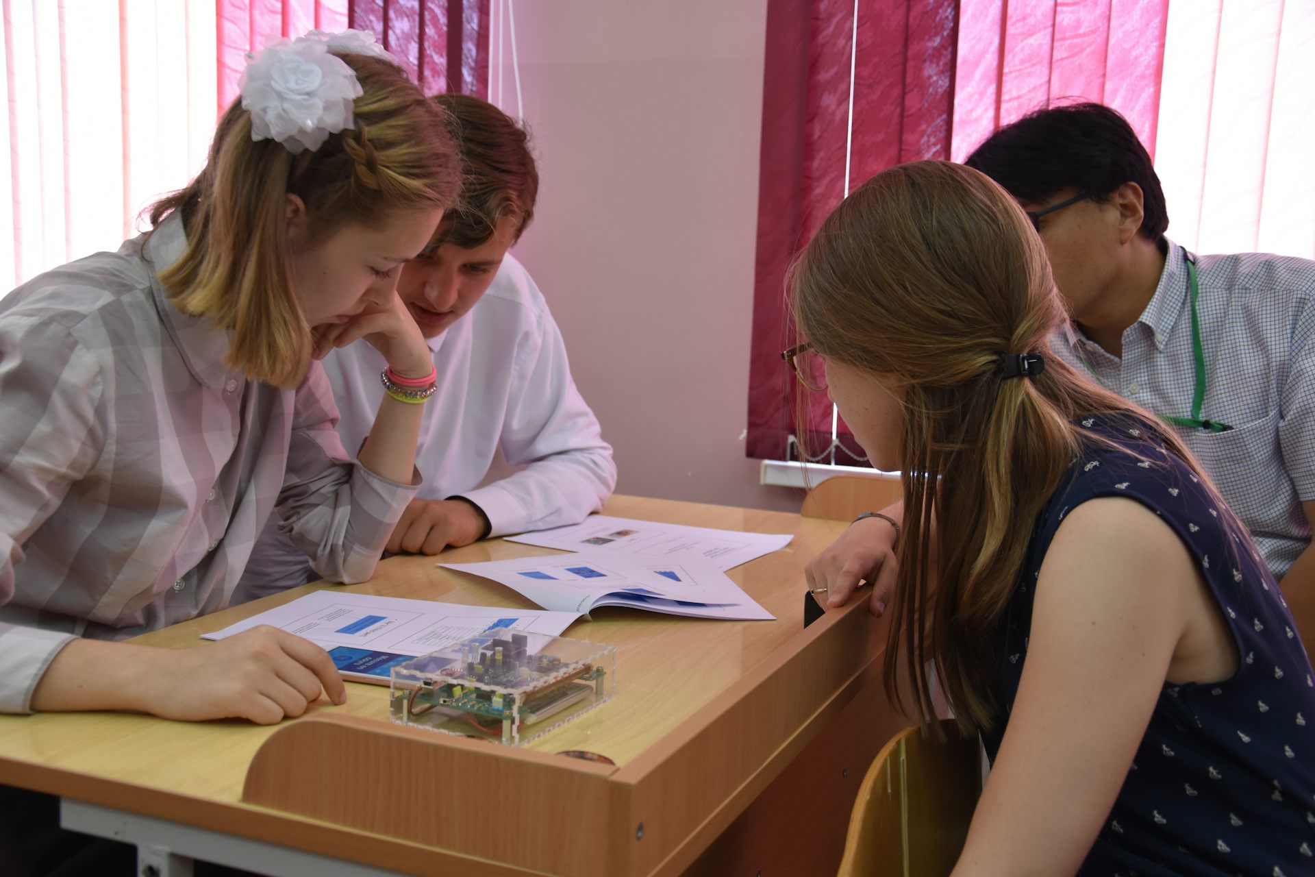 Des lycées biélorusses utilisant les outils développés par OpenRadiation