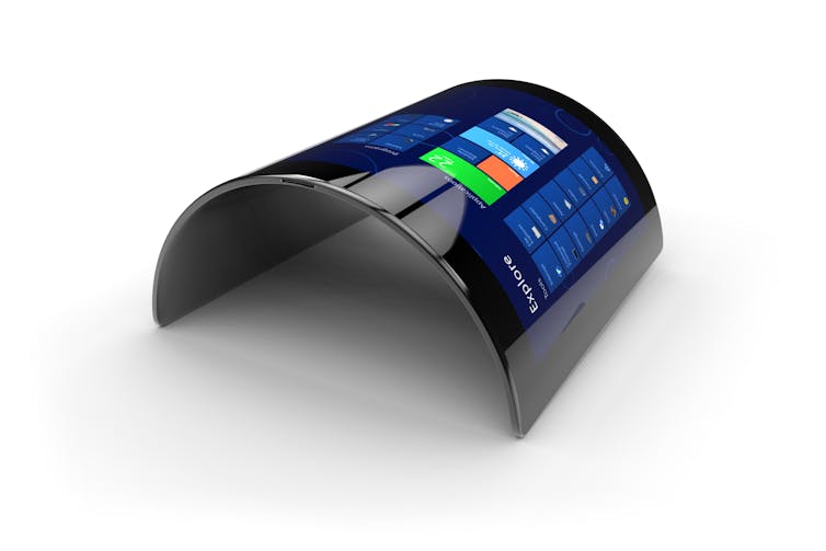 Flexible tablet concept.