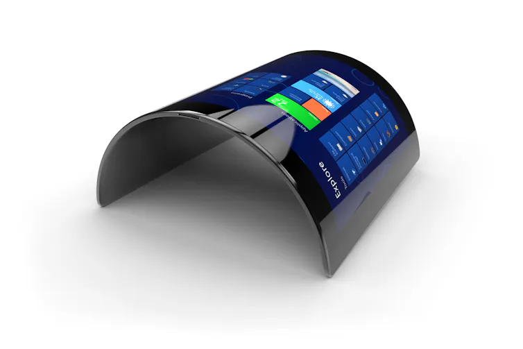 Flexible tablet concept.