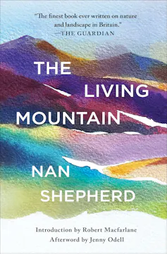 book cover of the living mountain