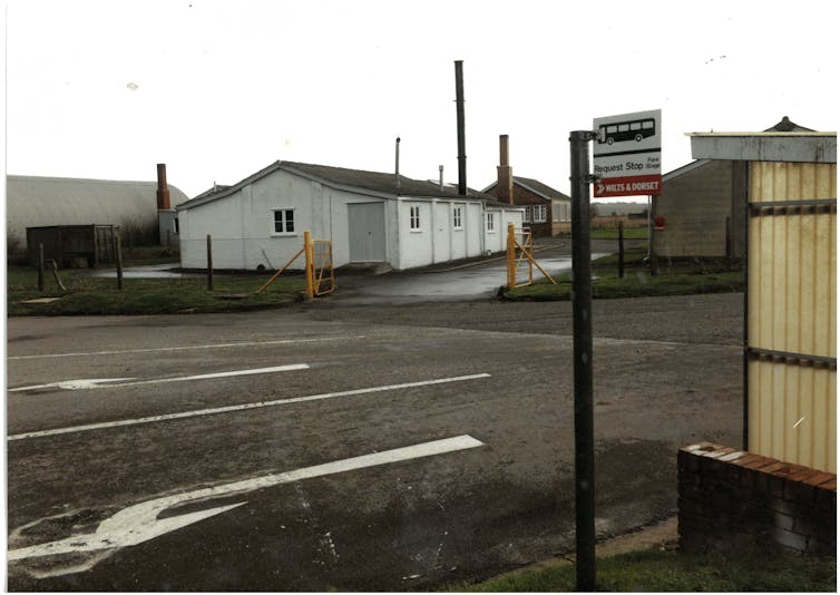 Within Porton Down: what I realized throughout 3 years at the United Kingdom’s maximum secretive chemical guns laboratory 5 An image taken from the road outside Porton Down, showing the bus stop and buildings.