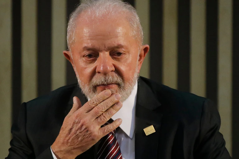 Brazil's president Lula da Silva.