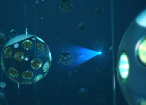 3.5 kilometres underwater, scientists found a staggeringly energetic particle from outer space