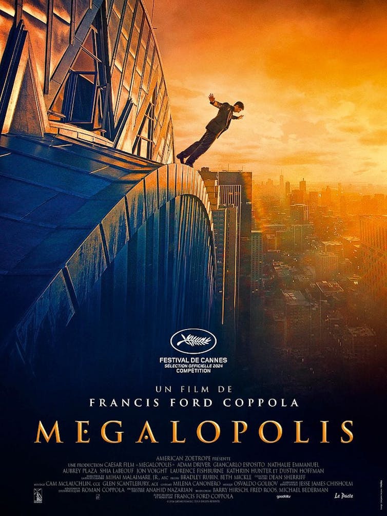 "Brutalian" and "megalopolis": When the cinema is surroundings the architect, from genius to insanity 1 Poster Megalopolis