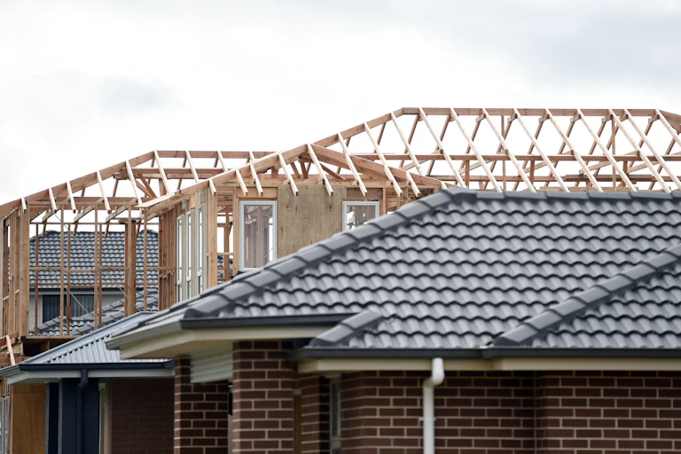 A property under construction