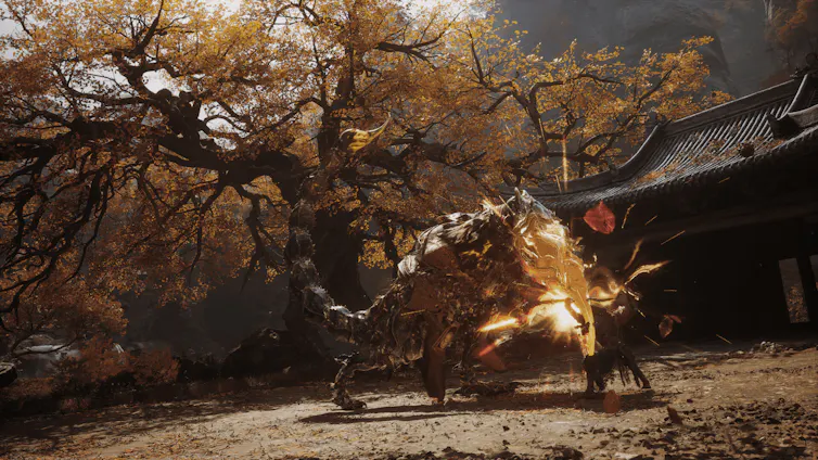 Imagen de _Black Myth: Wukong_.