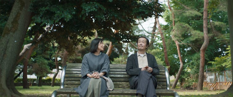 Ken with his wife before the onset of her illness