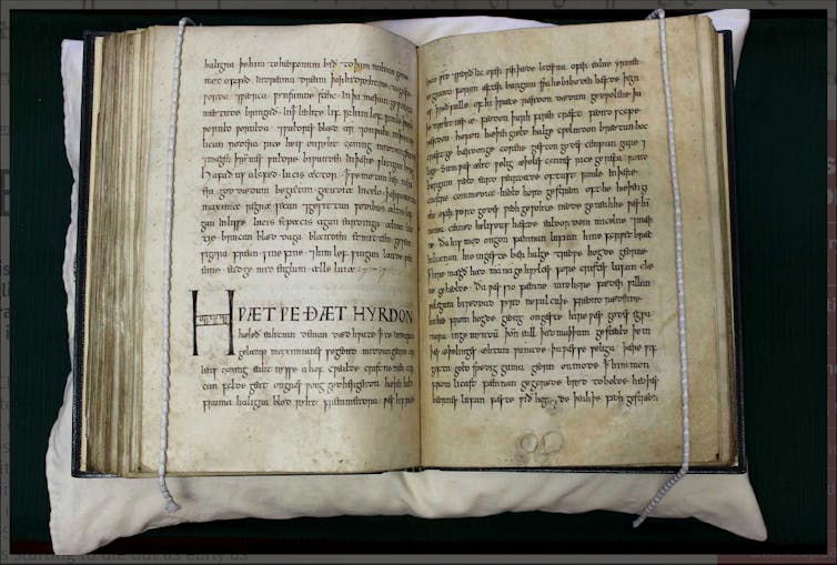 An open book