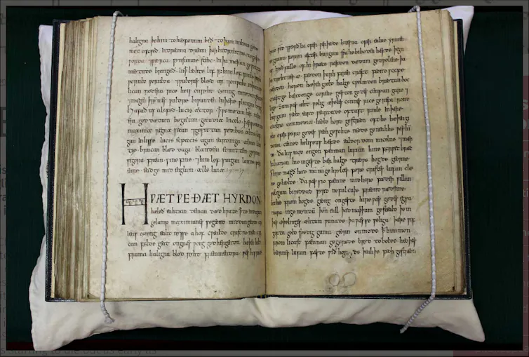 An open book