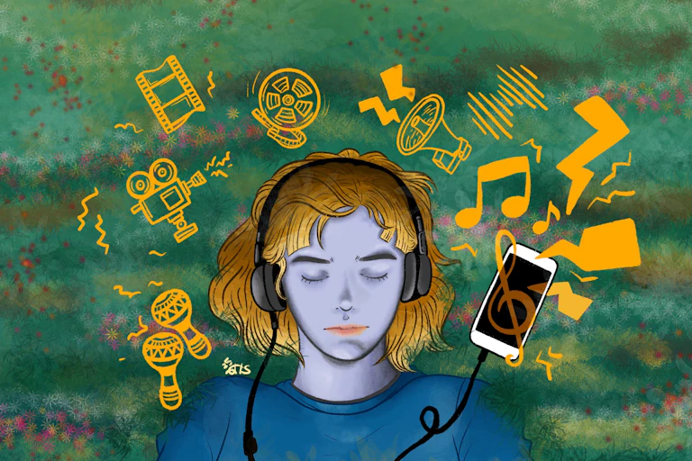 Kebiasaan mendengarkan musik melalui 'earphone' bisa ganggu pendengaran hingga picu depresi.