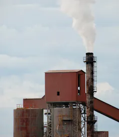 general view of steelworks at Whyalla
