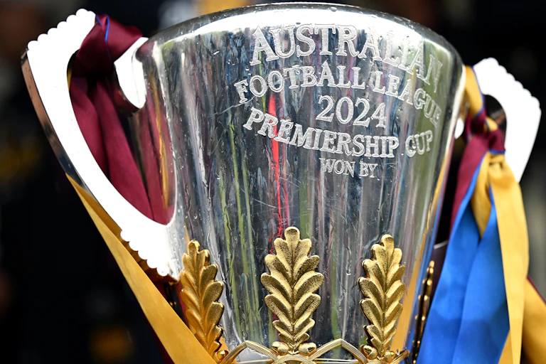 The 2024 AFL premiership cup
