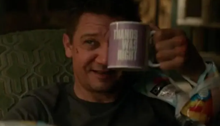 "Titans attack" within the cinema: a dystopian view of the ethical dilemmas of our time 3 One of the avengers who were defeated Thanes from the mug