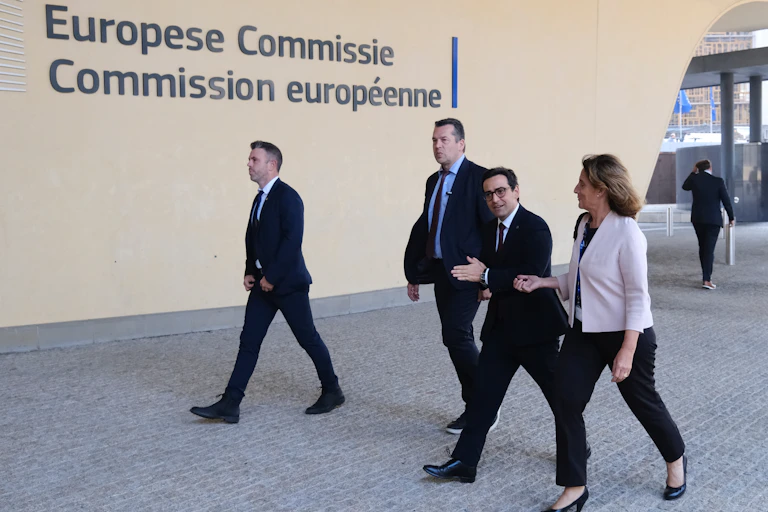 Stéphane Séjourné, vice-président exécutif de la Commission européenne