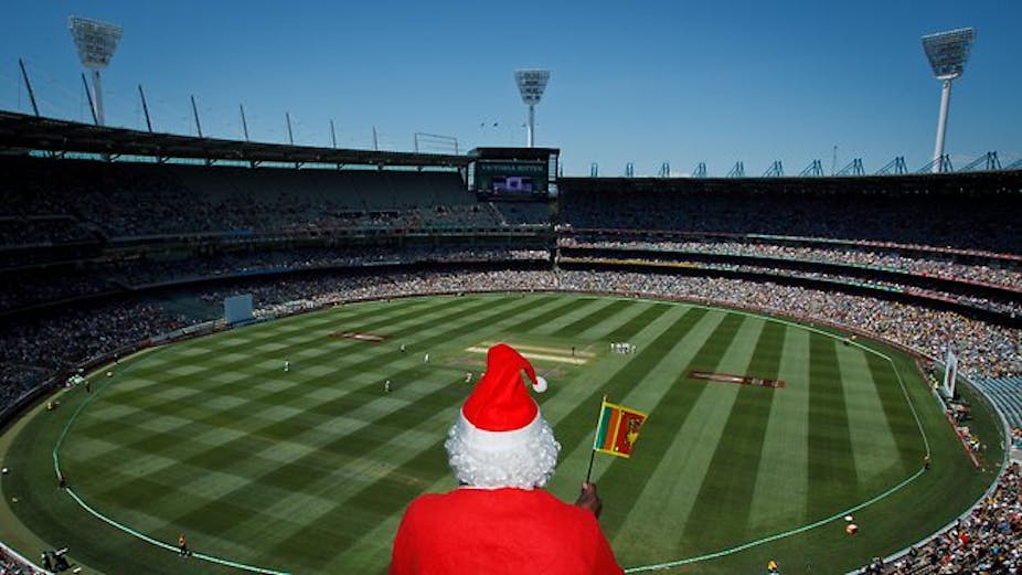 Boxing Day Test sunny spectacle on a stadiumsized stage