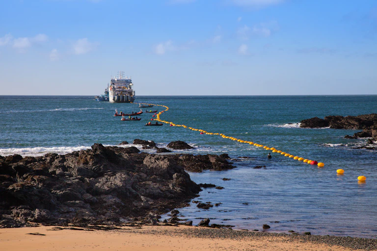 Submarine cables keep the world connected. They can also help us study ...