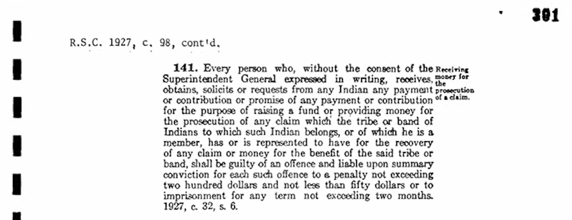 A screenshot of a legal statue