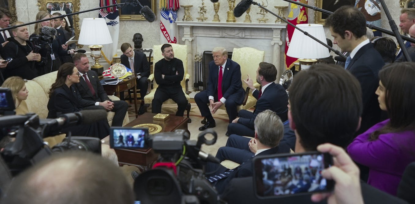 The only winner here is Putin Ukraine unites in response to TrumpZelenskyy spat and resigns itself to new reality  The Conversation The only winner here is Putin Ukraine unites in response to TrumpZelenskyy spat and resigns itself to new reality  The Conversation