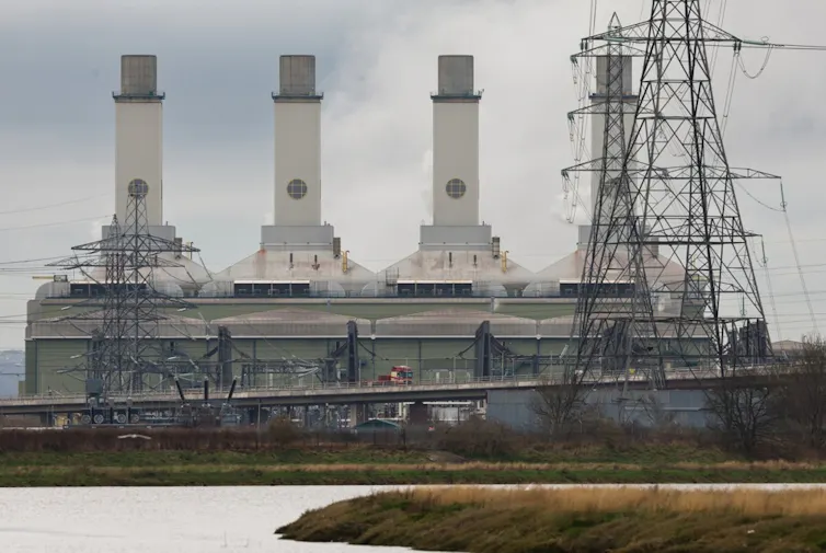 Large gas power station