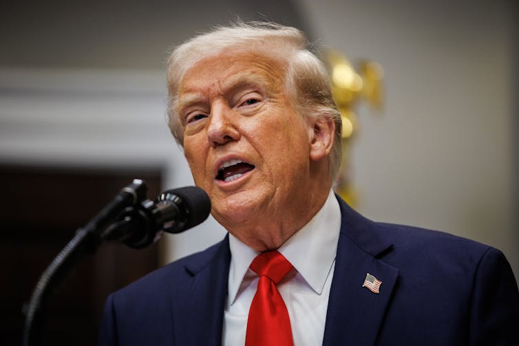 Why Trump’s plan to chop nationwide debt via promoting ‘gold card’ visas for US million each and every gained’t paintings Why Trump’s plan to chop nationwide debt via promoting ‘gold card’ visas for US million each and every gained’t paintings