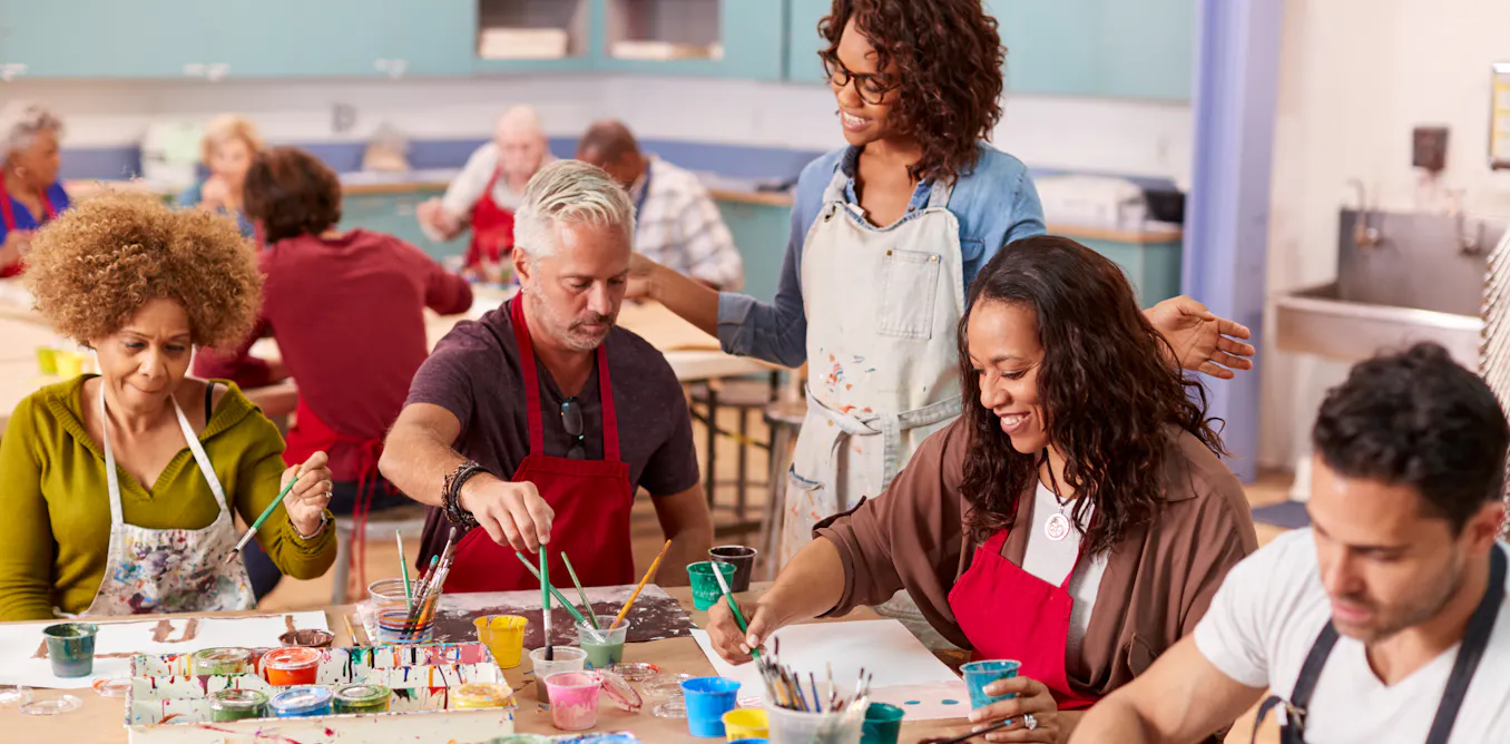 Bringing art into classrooms can benefit students who are learning to speak English Bringing art into classrooms can benefit students who are learning to speak English
