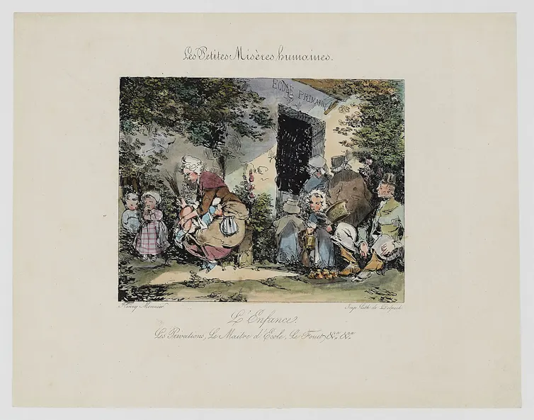Les Petites Misères humaines, Henry Bonaventure Monnier et François Seraphin Delpech