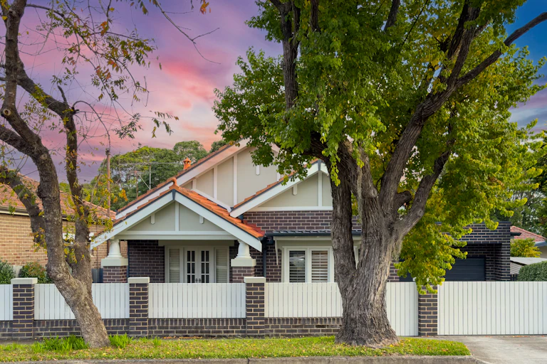 A house in suburban Sydney
