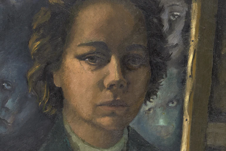 María Paz Jiménez, Autorretrato. 1950-1952.