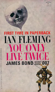 A book cover that features a balloon with a skull on it.
