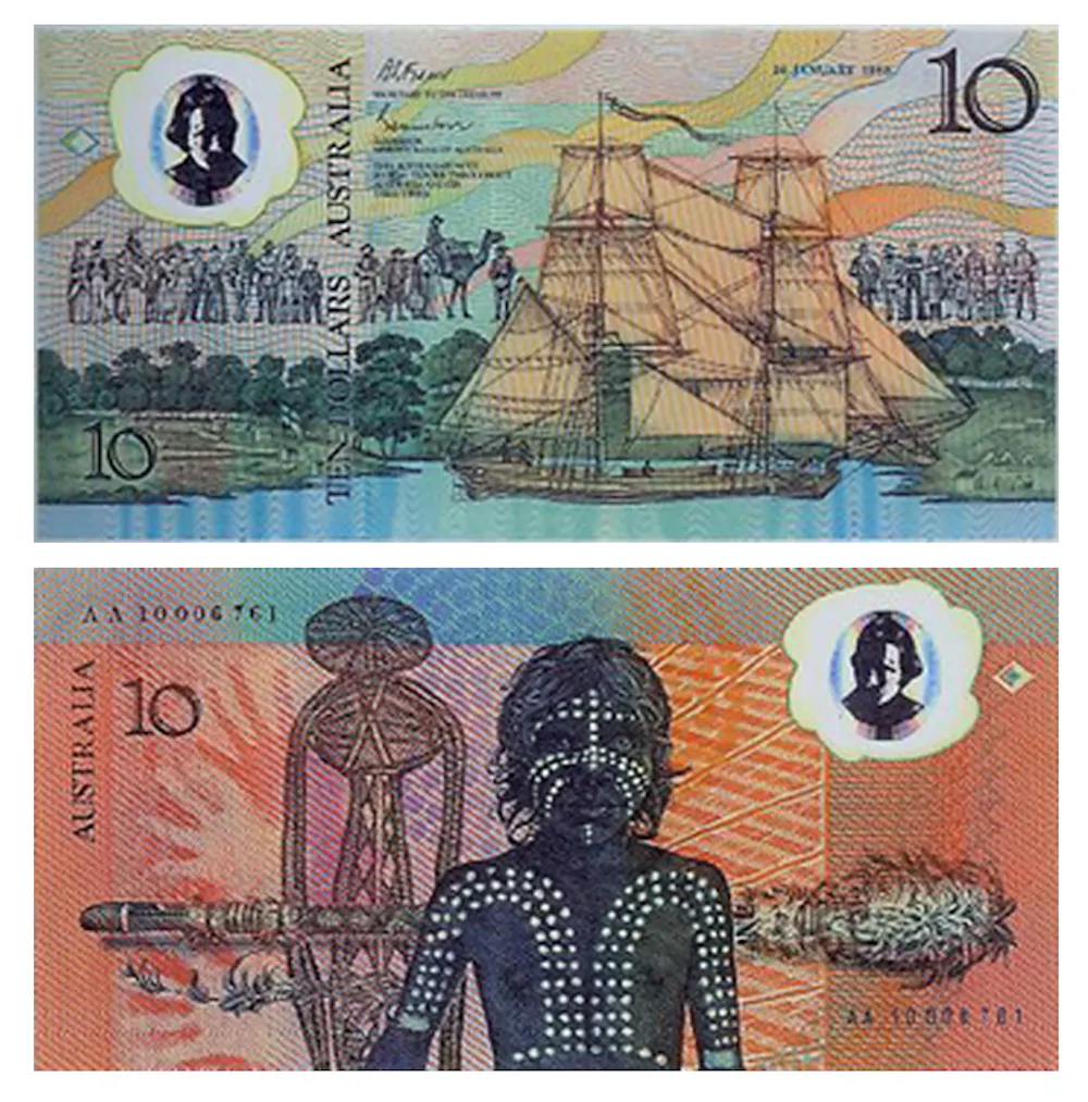 Original Australian Notes Proceeds of crime: how polymer banknotes were invented