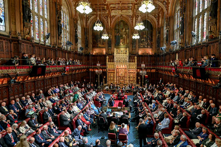 Peers in the House of Lords