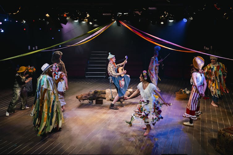 The Iciness’s Story at The Tobacco Manufacturing unit, Bristol – a marvellous manufacturing with a lot to mention concerning the trendy international 1 People dancing around a may pole