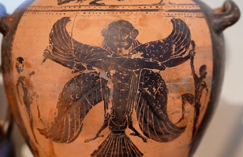 In Ancient Greece and Rome, who were the harpies, and why did they stink so much?