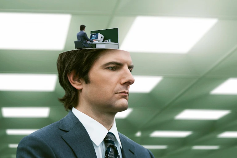 Le personnage de Mark Scout dans la série Severance