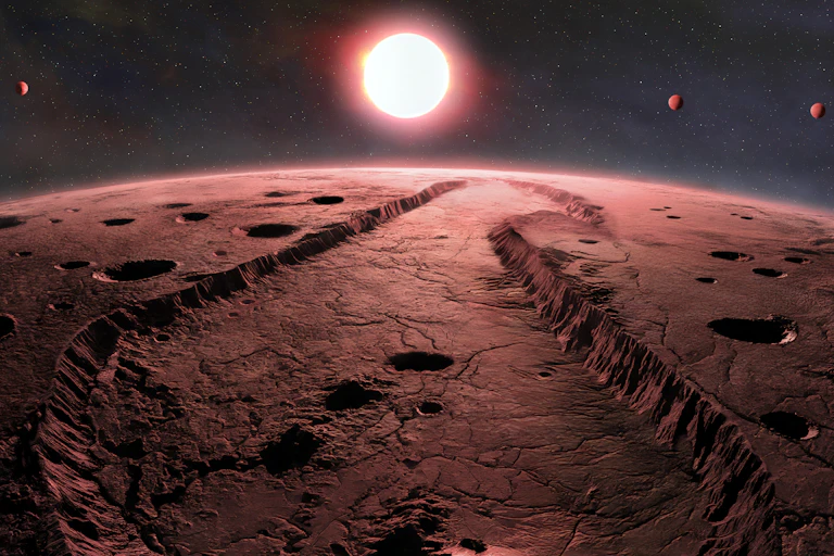 Barnard's Star exoplanets.