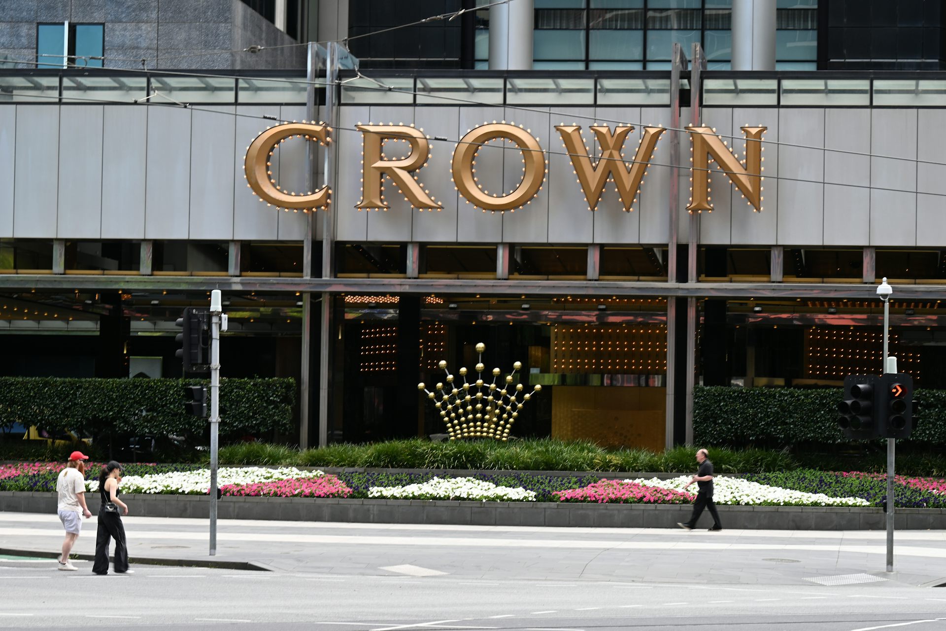 Crown casino signage