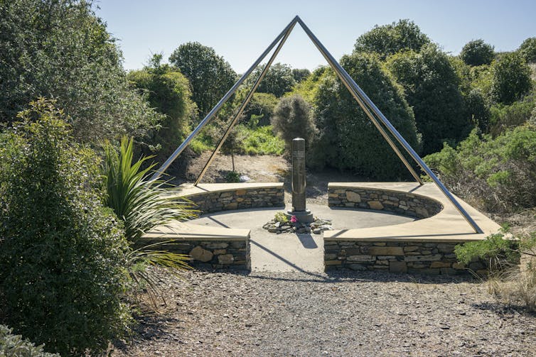 Memorial to Aramoana massacre