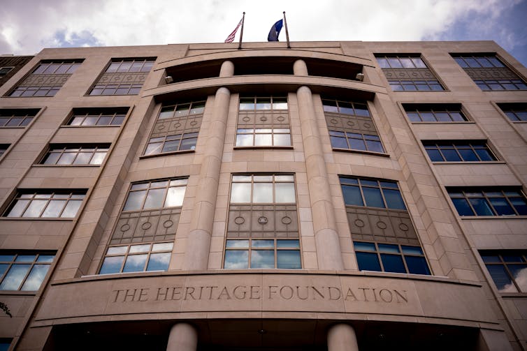 An office building is seen in Washington, D.C.