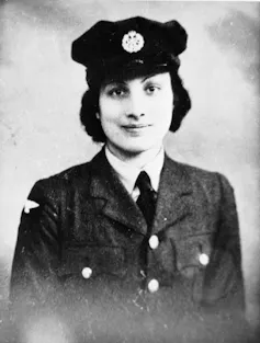 Noor Inayat Khan in uniform.