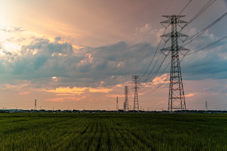 transmission lines.