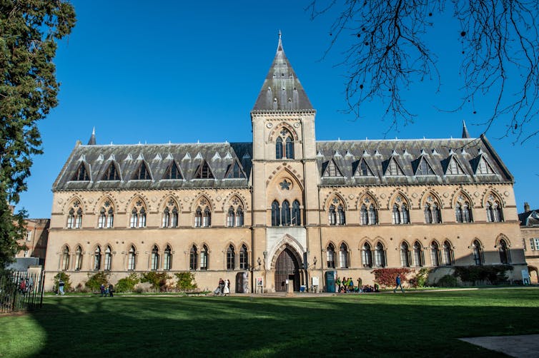 The Pitt-Rivers Museum building on a sunny day