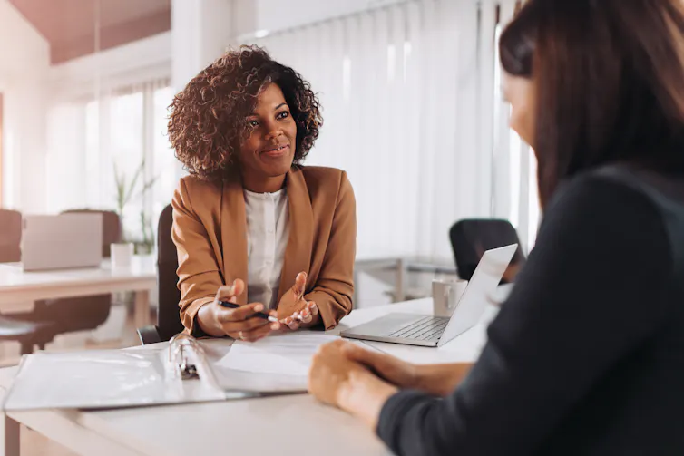 Women in interview