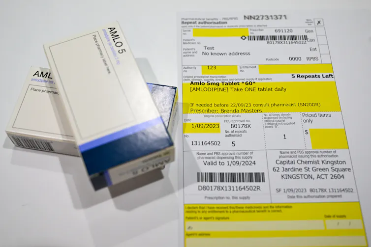 Prescription and box