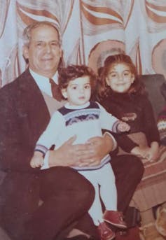 My Cypriot grandfather was once certainly one of thousands and thousands of international servicemen who fought for Britain. Now I’m telling their tales 1 A family photo of an older man holding a toddler, with a young girl sat beside them.