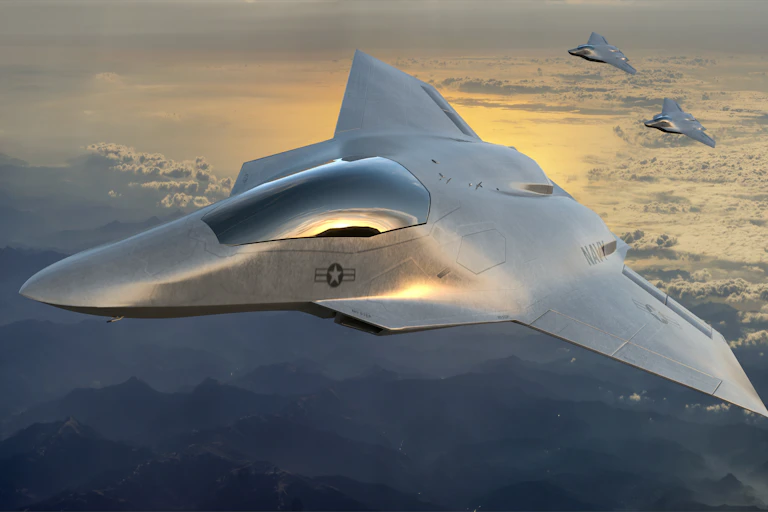 Sixth generation fighter jet